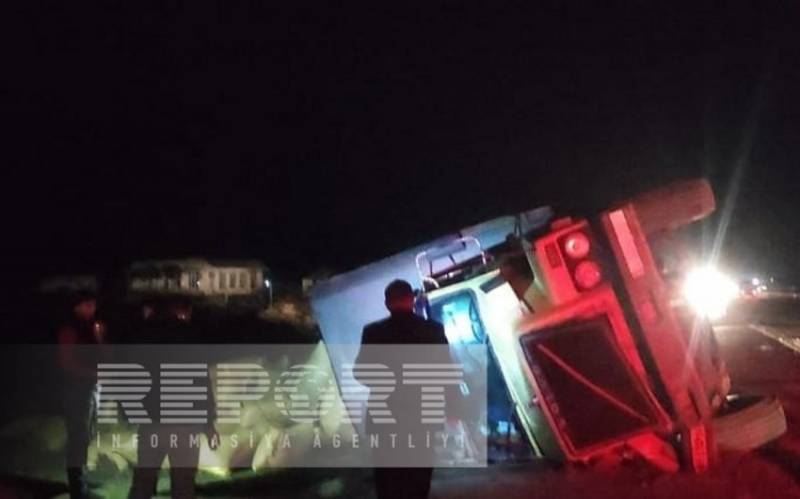 Bakı-Quba yolunda dəhşətli qəza - Foto