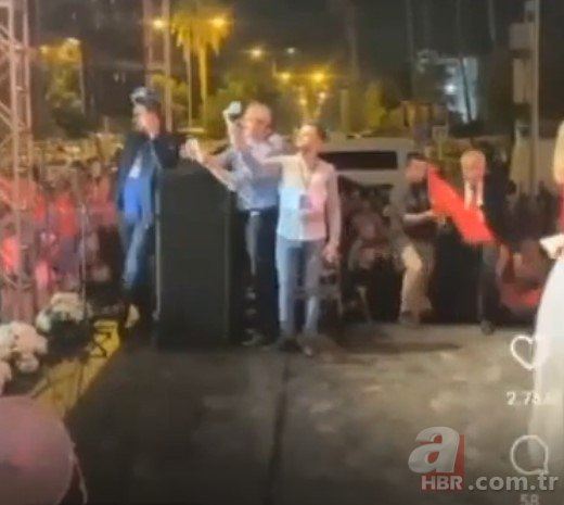CHP-dən Zeidan Karalar Türk Bayrağını yerə atdı - VİDEO