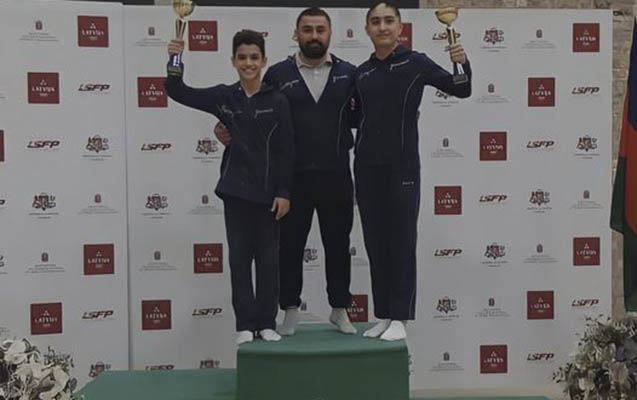 Gimnastlarımız beynəlxalq turnirdə qızıl medal qazandı 