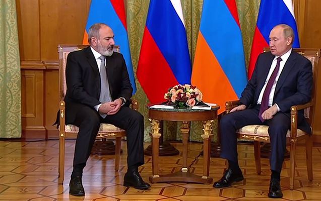 Soçidə Putin-Paşinyan görüşü başladı - Yenilənir