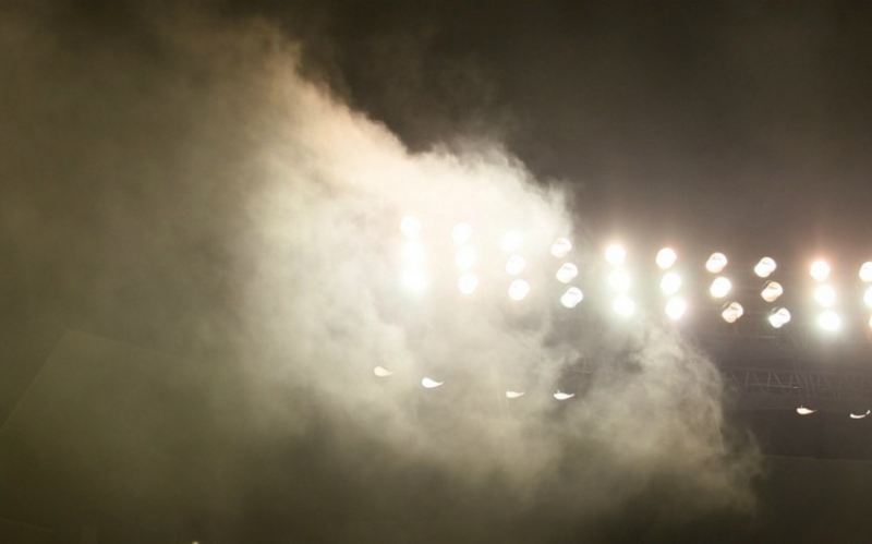 İtaliya A Seriyasının oyunu stadiondakı yanğına görə gec başlayıb 