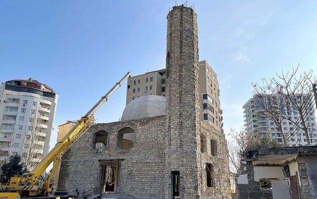 Keçmiş Əbu Bəkr məscidi yaxın zamanda fəaliyyətə başlayacaq 