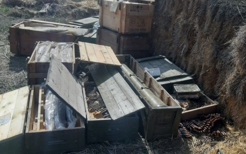 Qubadlıda döyüş sursatları aşkarlanıb 
