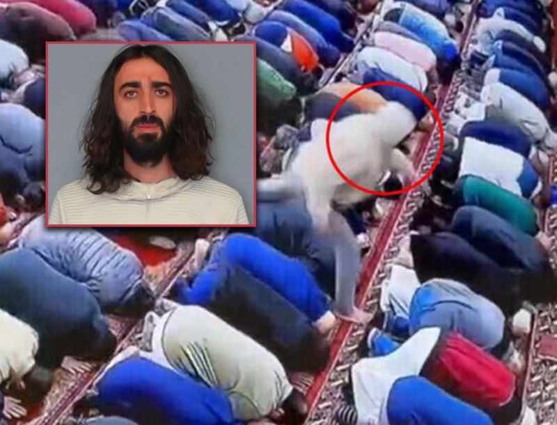 İmam namaz qılarkən kürəyindən bıçaqlandı - FOTO/VİDEO