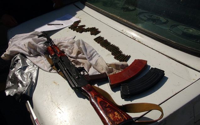 Torpağın altında narkotik gizlədənlər saxlanıldılar 