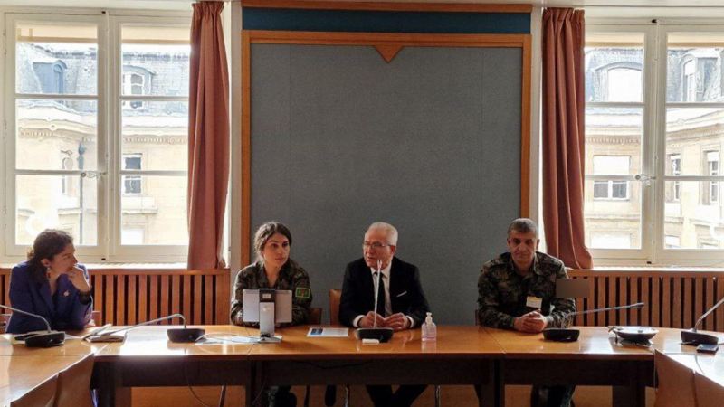 Fransa PKK liderlərini qonaq etdi: \"Şərəf\" medalı verdilər - Foto