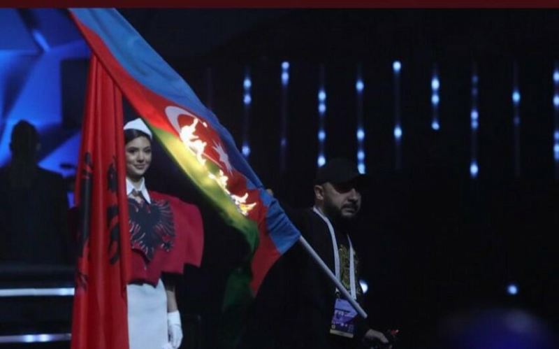 Bayrağımızı yandıran şəxsdən növbəti NİFRƏT MESAJI - FOTO
