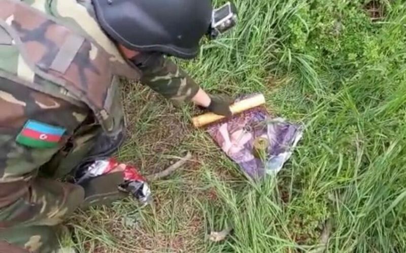 Bakıda hərbi sursat, Naxçıvanda top mərmisi tapıldı - VİDEO
