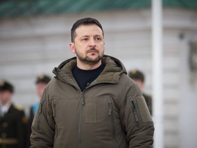 Zelenski Belarus-Ukrayna sərhədində olub 