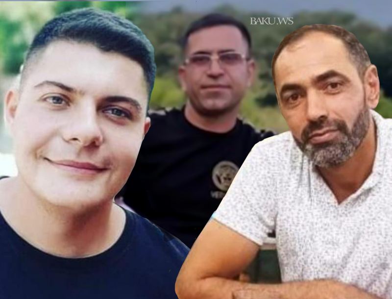Dünən Azərbaycanda minaya düşərək həlak olan 3 nəfərin FOTOLARI 