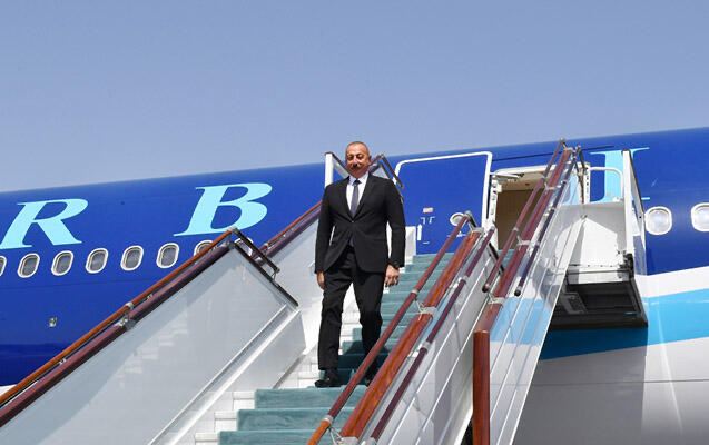 İlham Əliyevin Türkiyəyə səfəri başa çatdı 
