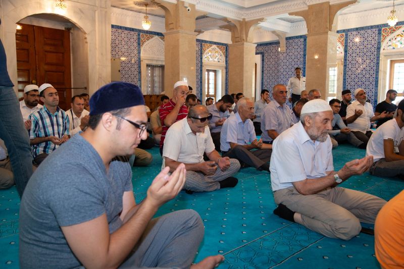 Şəhidlər Məscidində “Şəhidləri anma, xətm və dua” tədbiri keçirilib - FOTOLAR