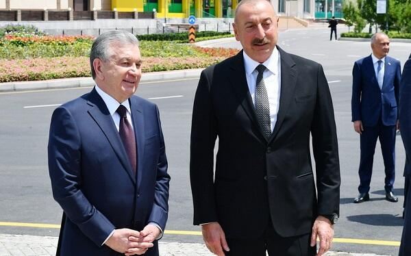 Prezidentlər Füzulidə məktəbin açılışında iştirak etdilər 