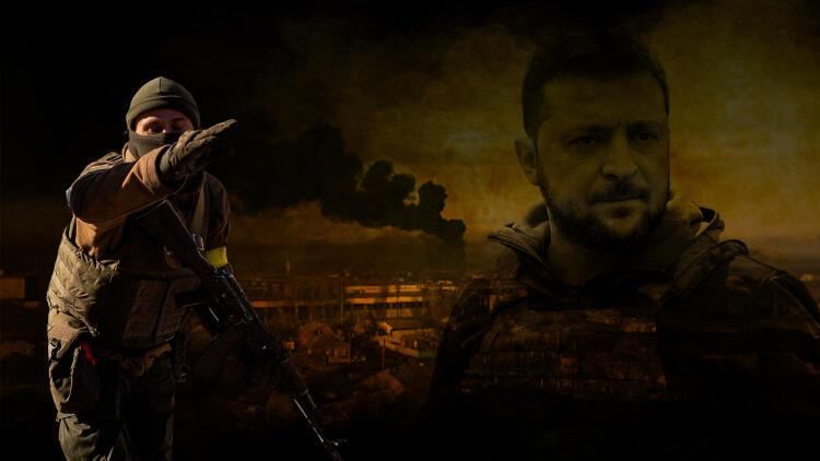 Ukrayna lideri Zelenskidən \"siyasi həll\" mesajı! 