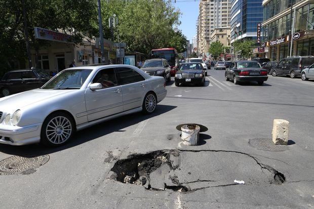 Zəlzələ nəticəsində yol infrastrukturuna ziyan dəyib? 