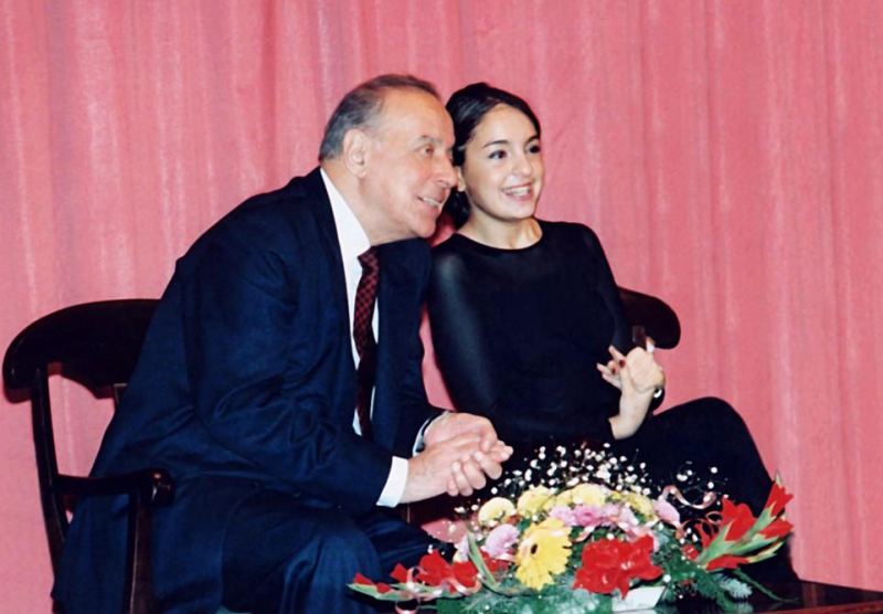 Leyla Əliyeva babasını belə andı - Foto 