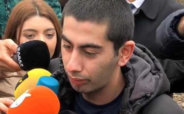 Əsirlikdən azad olunan Hüseyn danışdı 