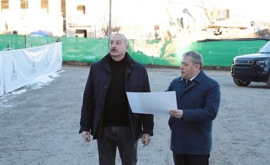 İlham Əliyev Şuşada... - Foto 
