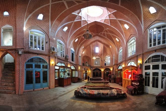 Aksiya: Təbrizin qızıl bazarı bağlandı 