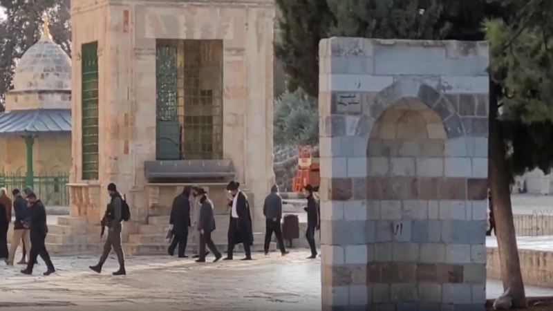 Radikal yəhudi qrupları Məscidül-Əqsaya basqınları davam etdirir 