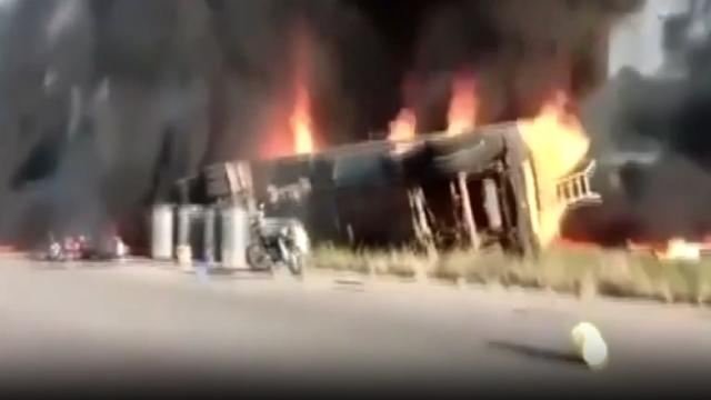 Liberiyada yanacaq tankeri partlayıb: 40 ölü 
