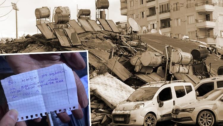 Elazığda övladını itirən anadan zəlzələ bölgəsinə ürək ağrıdan not 