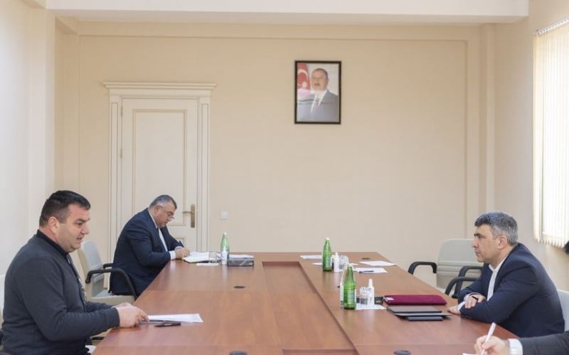 İnam Kərimov Saatlıda vətəndaşları qəbul edib 