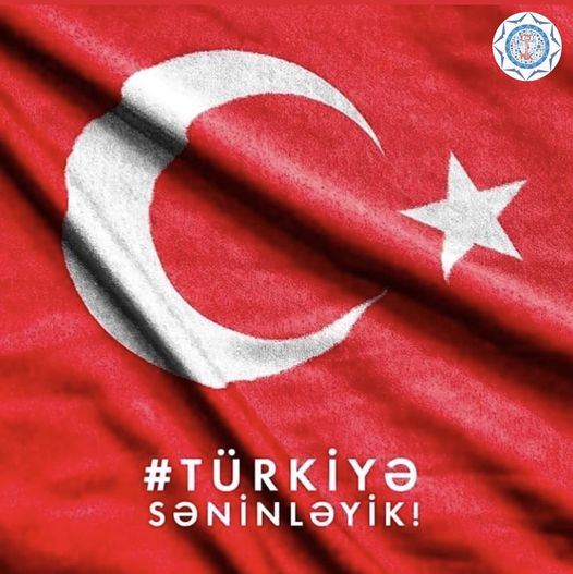 MEK əməkdaşları qardaş Türkiyəyə dəstək aksiyasına qoşulublar 