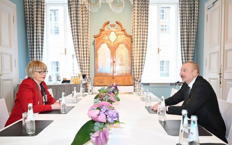 Prezident İlham Əliyevin Münxendə ATƏT-in Baş katibi ilə görüşü olub 