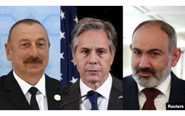 Blinken İlham Əliyev və Paşinyanla görüşəcək 