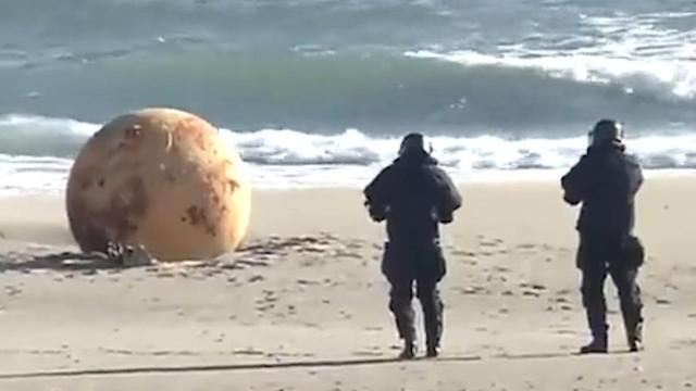 Yaponiya sahillərində tapılan sirli kürənin sirri açılıb 
