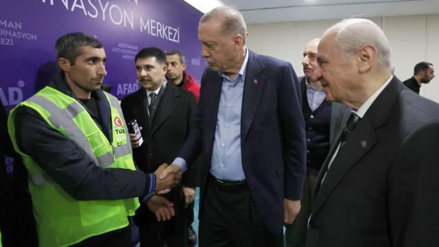 Ərdoğan Sərvər Bəşirli ilə görüşüb - FOTO