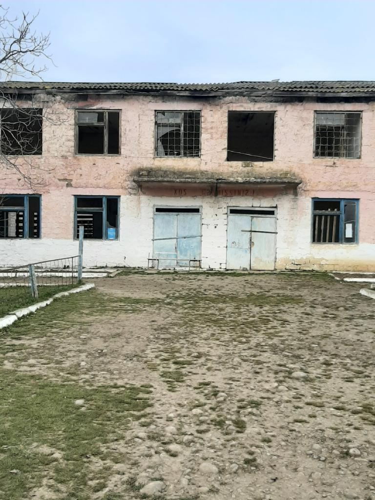 Cəlilabad rayonunun Kövüzbulaq kənd tam orta məktəbi qəzalı vəziyyətdədir 