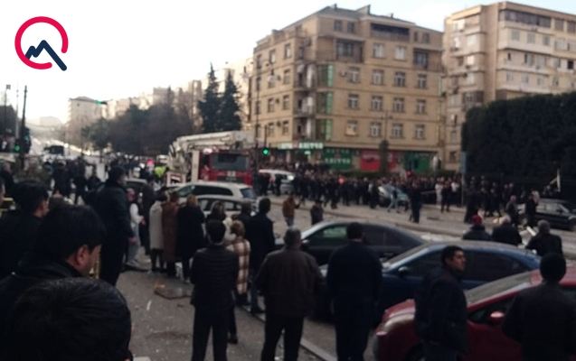 Partlayışda ölən polis imiş 