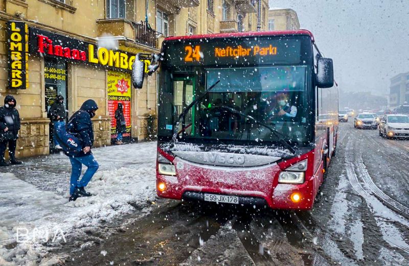 Avtobuslar Bakı qarına hazırdır? - RƏSMİ