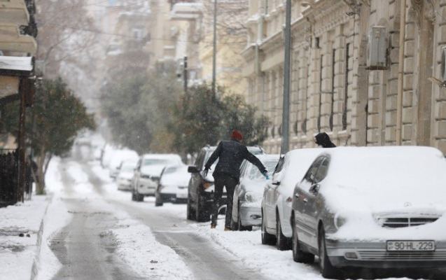 Temperatur həftəsonunadək 6 dərəcə yüksələcək - Faktiki hava