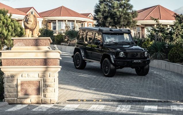 Yeni Mercedes-AMG G 63 4x4 - Fotolar