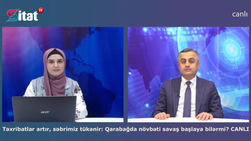 Qarabağda növbəti savaş başlaya bilərmi? - Xəyal Bəşirovla \"Canlı Polemika\"