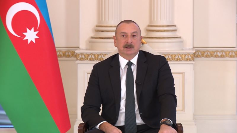 İlham Əliyev yerli televiziya kanallarına müsahibə verib - YENİLƏNİB - VİDEO
