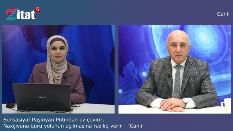 Sensasiya! Paşinyan Putindən üz çevirir, Naxçıvana quru yolunun açılmasına razılıq verir - \"Canlı Polemika\"