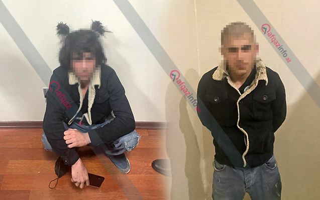 TikTokda polisləri təhqir edən gəncin saçını kim qırxıb? - Foto