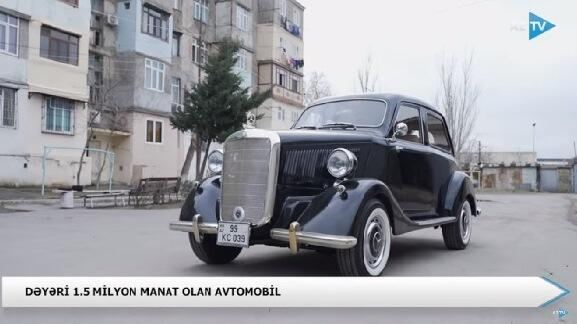 Azərbaycanda nadir maşın: 1,5 milyona satılır - Video 