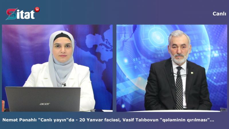 Nemət Pənahlı \"Canlı yayın\"da - 20 Yanvar faciəsi ilə bağlı  ŞOK FAKTLAR 
