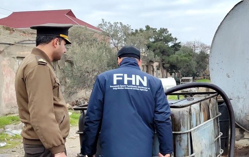 Qanunsuz neft məhsulları satışının qarşısı alındı - Video 