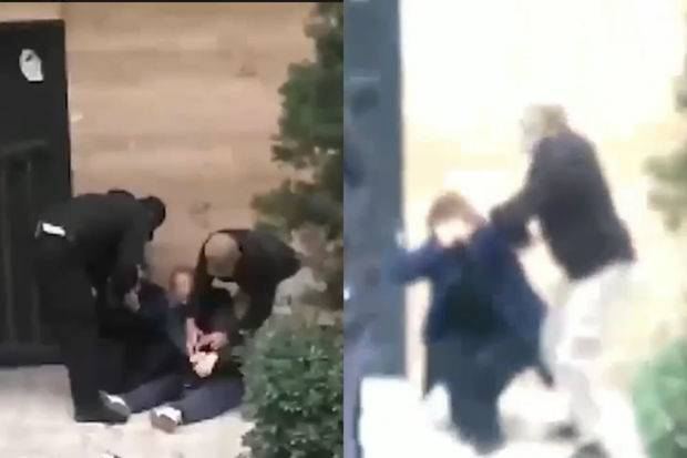 İranda hicabsız qadınlara qarşı zorakılıq edildi - VİDEO