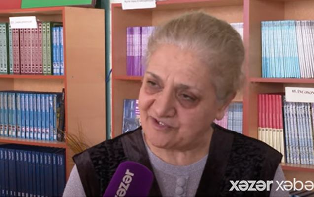 Valideynlər şagirdləri döyən müəllimdən üzr istədilər - Video