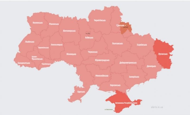 Belarus döyüş təyyarələri Ukrayna səmasında - Həyacan