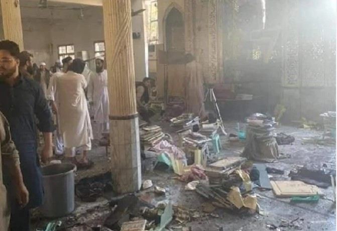 Pakistanda məsciddə terror törədildi: 2 ölü, 90 yaralı