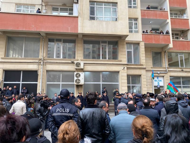 Şəhidimiz Orxan Əsgərovun vida mərasimindən FOTOLAR 
