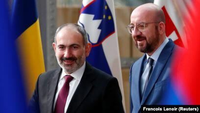 Paşinyanla Şarl Mişel arasında görüş başladı 